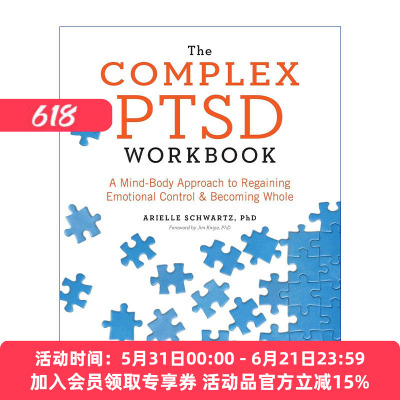 英文原版 The Complex PTSD Workbook 创伤应激障碍练习册 恢复情绪控制身心方法 英文版 进口英语原版书籍