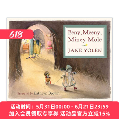 黑洞历险记 英文原版绘本 Eeny Meeny Miney Mole 绘本 英文版 进口英语原版书籍