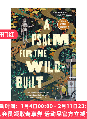 英文原版小说 僧人与机器人的禅意故事1 A Psalm for the Wild-Built 精装 英文版 进口英语原版书籍