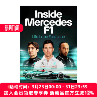 英文原版 Inside Mercedes F1 梅赛德斯-AMG 车队的内幕故事 快车道上的人生 赛车运动 精装 英文版 进口英语原版书籍