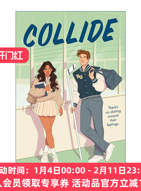 英文原版 Collide Off the Ice 01 碰撞 离开冰面系列1 冰球运动 浪漫小说 Bal Khabra 英文版 进口英语原版书籍
