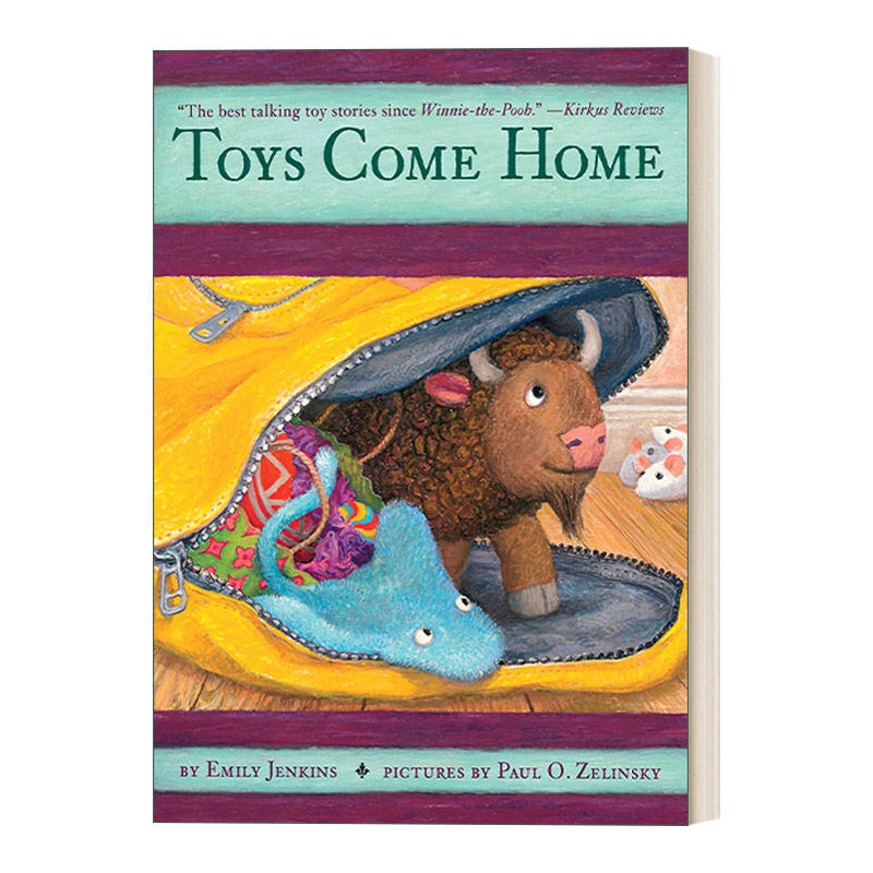英文原版 Toys Come Home Toys Go Out 03 玩具历险记系列3 玩具回家啦 儿童章节桥梁书 英文版 进口英语原版书籍