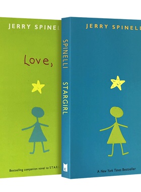 星星女孩 爱 英文原版青春小说2本 Stargirl Love Stargirl 英文版 纽伯瑞文学奖作者 杰瑞史宾尼利 进口原版英语书籍