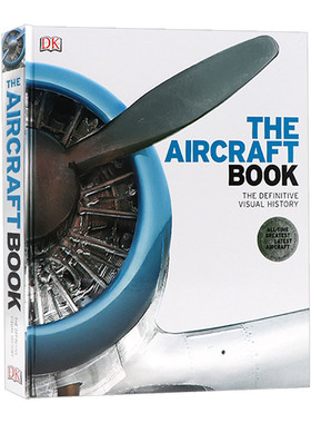 DK飞机书航空器百科全书 英文原版 The Aircraft Book 视觉历史图解图鉴 精装大开本 英文版进口原版英语书籍