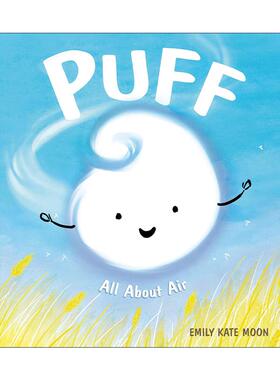 英文原版 Puff All About Air A Science Pals Book 空气 儿童精装自然科普百科绘本 Emily Kate Moon 英文版 进口英语原版书籍