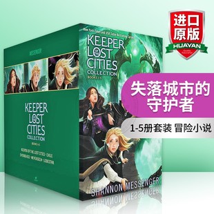 Books 5套装 Collection 守护者1 Keeper Lost the 进口英语书籍 英文原版 青少年读物 失落城市 Cities 儿童冒险小说