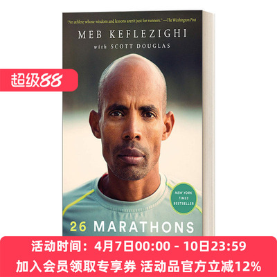 英文原版 26 Marathons 26场马拉松 我从马拉松生涯中学到的关于信仰 身份 跑步和生活 Meb Keflezighi 英文版 进口英语原版书籍