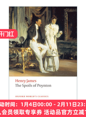 英文原版 The Spoils of Poynton 波音顿的珍藏品 亨利·詹姆斯 牛津世界经典系列 英文版 进口英语原版书籍