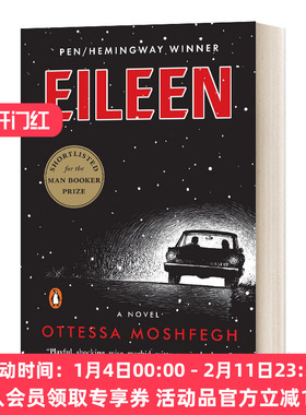 英文原版小说 Eileen 消失的囚徒 艾琳 布克奖短名单 Ottessa Moshfegh 英文版 进口英语原版书籍
