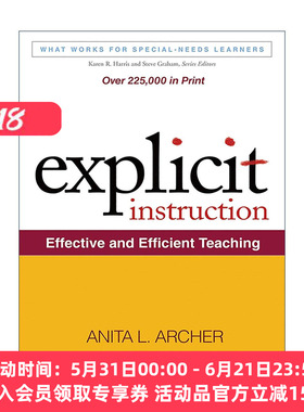 英文原版 Explicit Instruction 显性教学法 有效教学的设计与实施 英文版 进口英语原版书籍