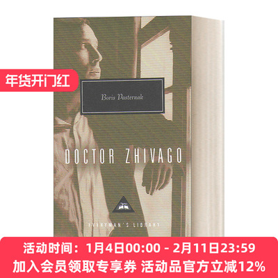 英文原版小说 Dr Zhivago 日瓦戈医生 鲍里斯·帕斯捷尔纳克 Everyman精装收藏版 英文版 进口英语原版书籍