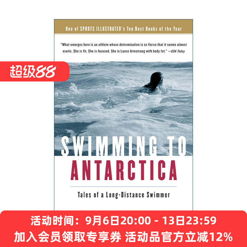 英文原版 Swimming to Antarctica 游泳到南极 一个长距离游泳者的故事 Lynne Cox 英文版 进口英语原版书籍图片