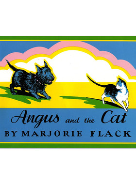 安格斯和猫  英文原版绘本 Angus and the Cat 安格斯系列 凯迪克奖得主Marjorie Flack 英文版 进口英语原版书籍