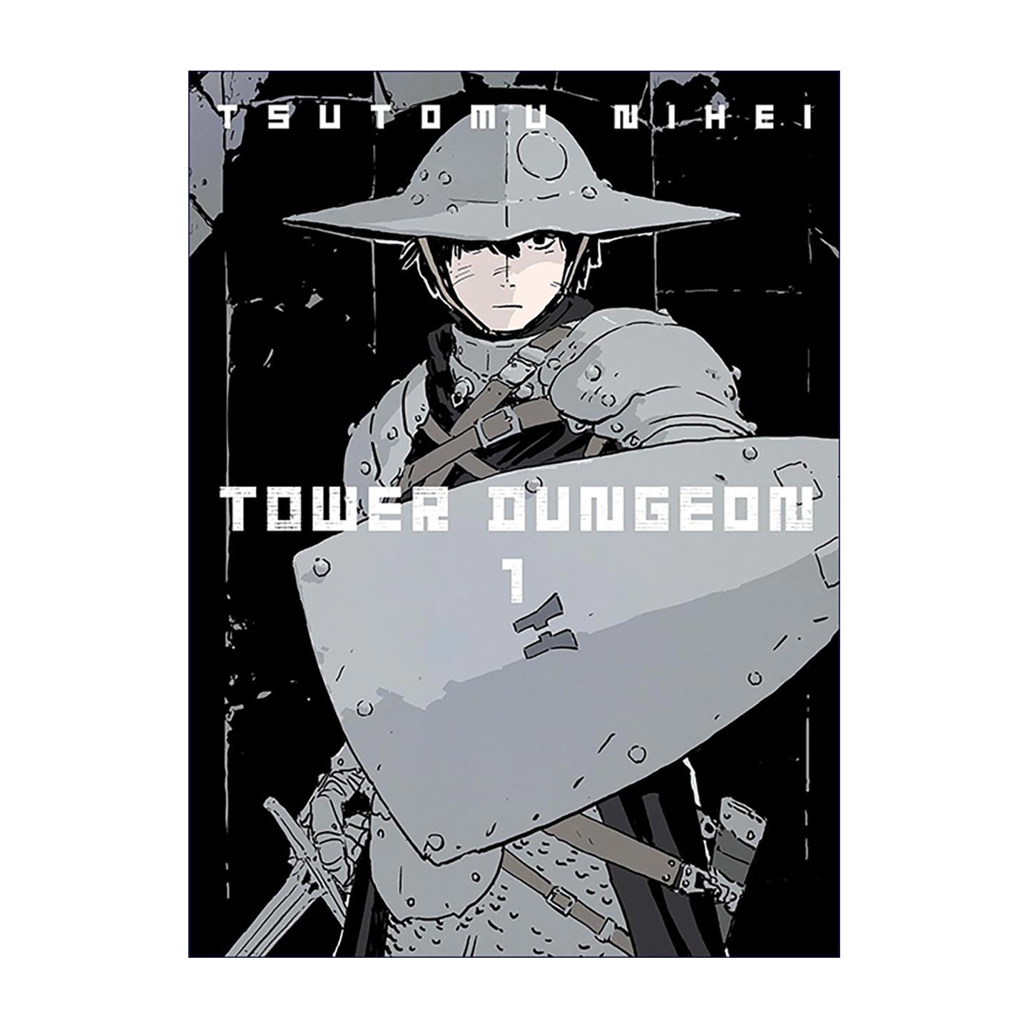 英文原版 Tower Dungeon 1 塔之迷宫1 科幻冒险漫画 Blame 探索者系列作者贰瓶勉新作 英文版 进口英语原版书籍