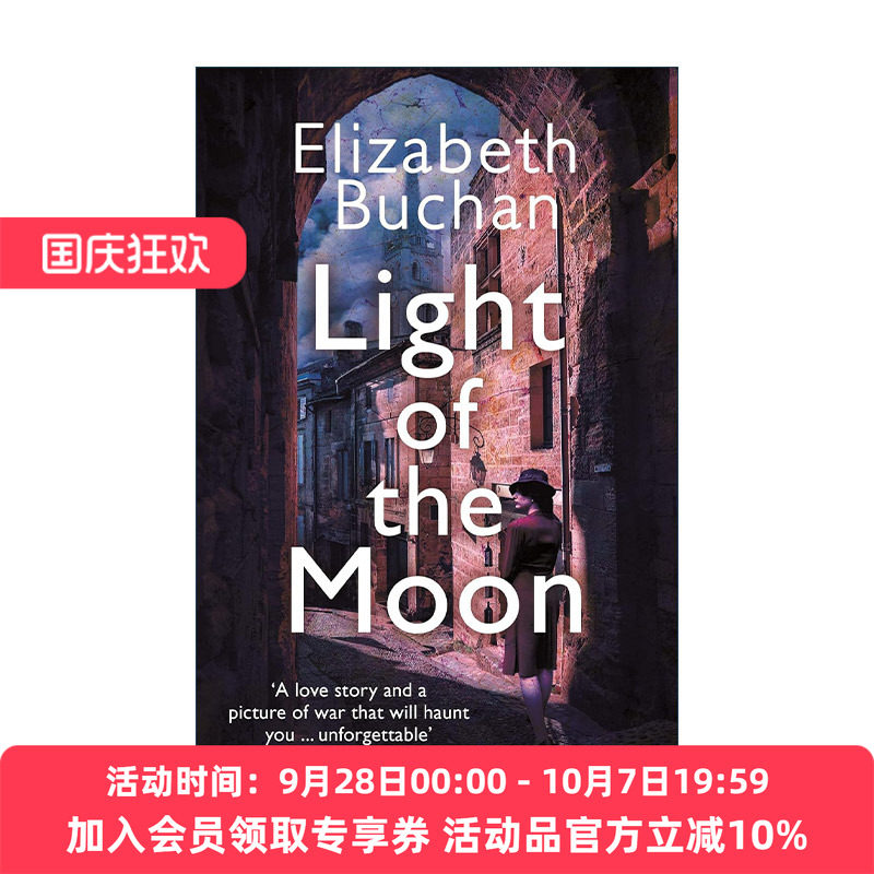 英文原版 Light of the Moon 月亮之光 Elizabeth Buchan 畅销战时间谍爱情小说 英文版 进口英语原版书籍