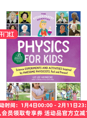 茶水间的科学家  英文原版 The Kitchen Pantry Scientist: Physics for Kids 儿童物理学 英文版 进口英语原版书籍
