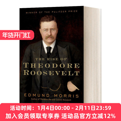 领袖的崛起 西奥多 罗斯福 英文原版 The Rise of Theodore Roosevelt Theodore Roosevelt Series 1 英文版 进口英语原版书籍