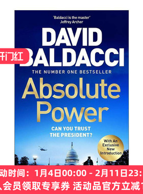 英文原版 Absolute Power 白宫追杀令 绝对权力 惊悚悬疑犯罪小说 戴维·鲍尔达奇 David Baldacci 英文版 进口英语原版书籍