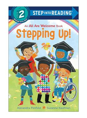 英文原版 Step into Reading 2 Stepping Up All Are Welcome 晋升 兰登经典分级读物 英文版 进口英语原版书籍