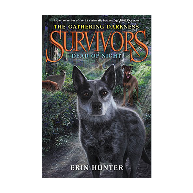 英文原版 Survivors The Gathering Darkness 2: Dead of Night 狗武士二部曲 黑暗笼罩 众矢之的 英文版 进口英语原版书籍