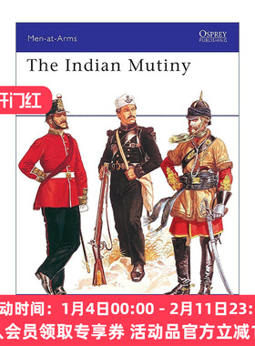 英文原版 The Indian Mutiny 印度大兵变 历史上的军队系列 英文版 进口英语原版书籍