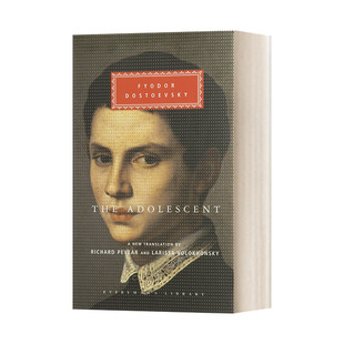 书籍 版 The Adolescent 少年 英文原版 英文版 Everyman精装 陀思妥耶夫斯基 进口英语原版