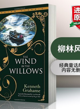正版 柳林风声 The Wind in the Willows 英文原版小说童话书籍 全英文版进口英语书籍搭数星星别有洞天喝月亮的女孩坟场之书
