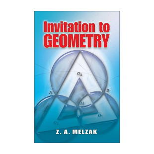 Geometry 几何学导论 进口英语原版 Invitation 书籍 Melzak英文版 英文原版