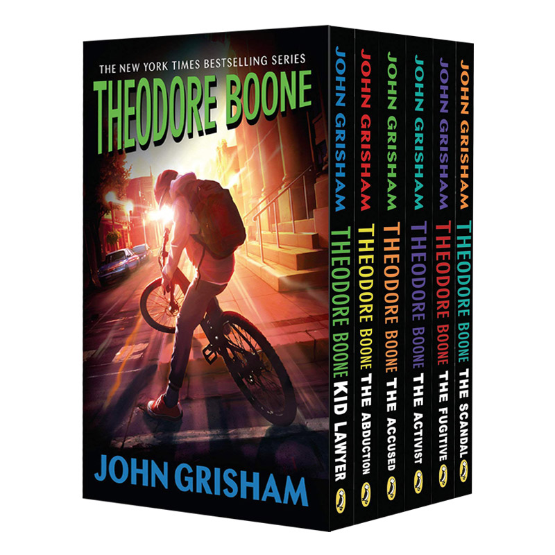 英文原版 Theodore Boone Pb 6C Box Set 西奥律师事务所6本盒装 英文版 进口英语原版书籍图片
