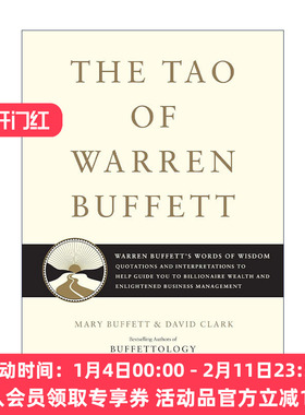 英文原版 The Tao of Warren Buffett 巴菲特之道 精装 Mary Buffett 英文版 进口英语原版书籍