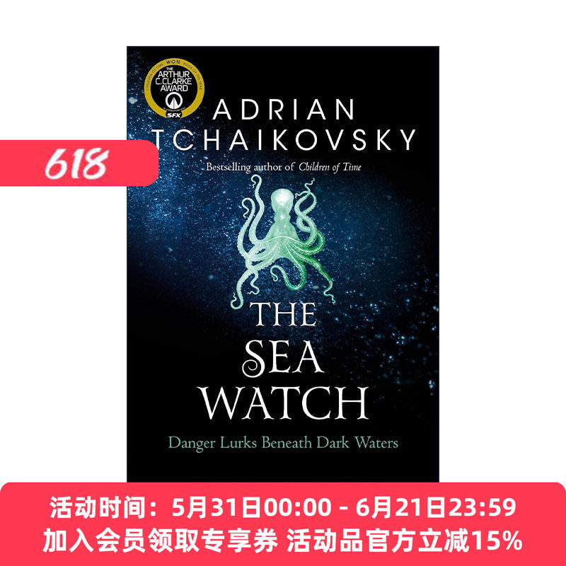 英文原版 The Sea Watch 海洋观察 奇幻小说 雨果奖得主Adrian Tchaikovsky 昆虫帝国系列Shadows of the Apt 进口英语原版书籍