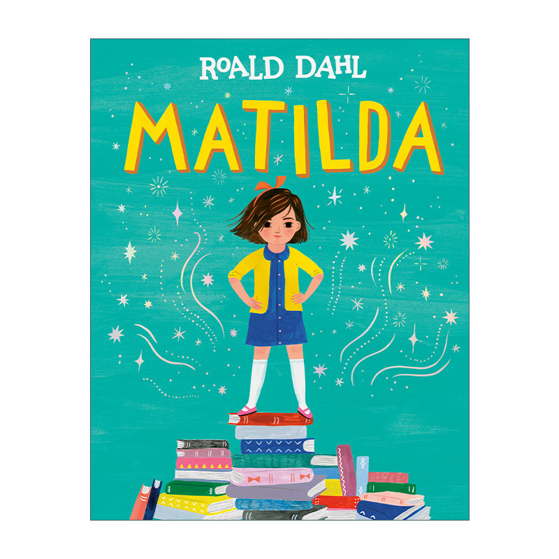 玛尔蒂达 英文原版 Matilda 儿童经典文学绘本 精装 Roald Dahl罗尔德达尔 英文版 进口英语原版书籍