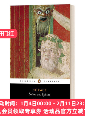 英文原版 The Satires of Horace and Persius 贺拉斯 佩尔西乌斯 讽刺作品 黑经典 英文版 进口英语原版书籍