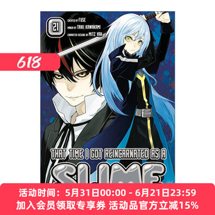 英文原版 That Time I Got Reincarnated as a Slime 21 关于我转生变成史莱姆这档事21 漫画 伏濑 英文版 进口英语原版书籍