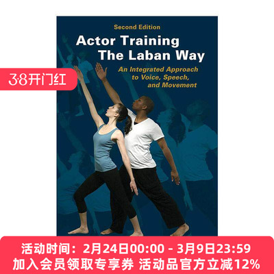 英文原版 Actor Training the Laban Way 拉班式的演员训练 声音 台词和动作的综合训练法 第2版 英文版 进口英语原版书籍