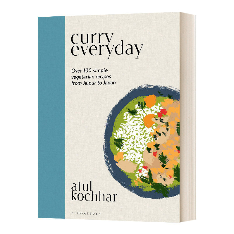 英文原版 Curry Everyday 100多种简单素食咖喱食谱图书 英文版 进口英语原版书籍