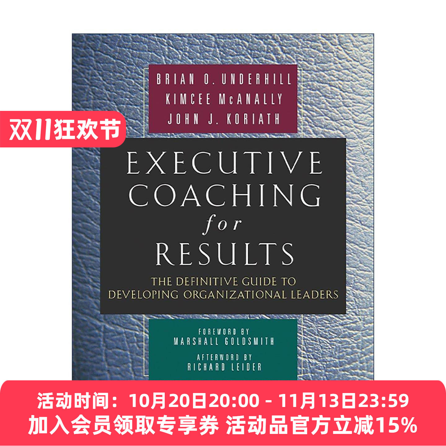 英文原版 Executive Coaching for Results 成果导向的高管辅导 培养组织领导者权威指南 Brian O Underhill 精装进口英语原版书籍