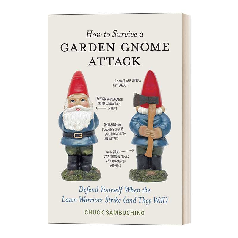 如何在花园地精的攻击中幸存 英文原版 How to Survive a Garden Gnome Attack 索尼动画改编电影原著 英文版 进口英语原版书籍