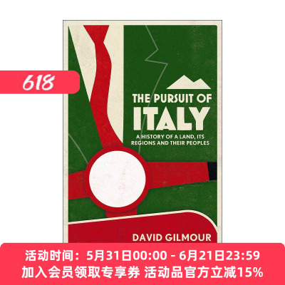 英文原版 The Pursuit of Italy 意大利的追求 土地 地区与民族的历史 David Gilmour 英文版 进口英语原版书籍