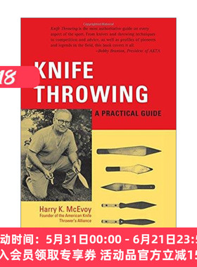 飞刀投掷 英文原版 Knife Throwing 实用指南 Harry K. McEvoy 英文版 进口英语原版书籍
