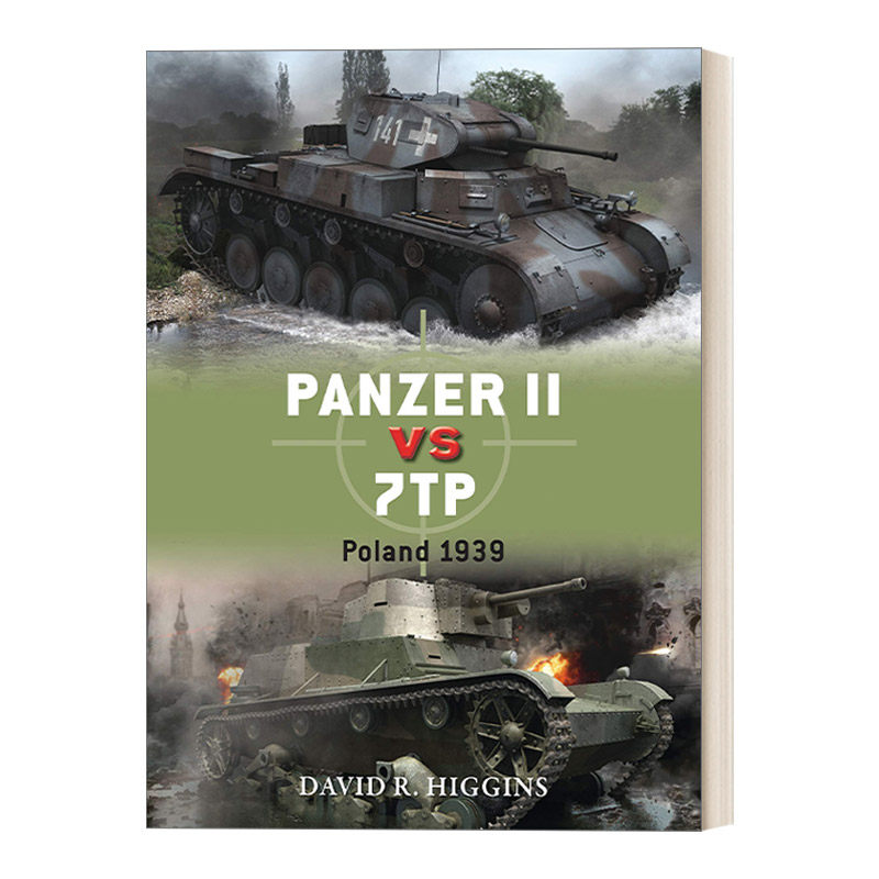 英文原版 Panzer II vs 7TP 德国二号坦克对战波兰7TP坦克 对战历史 英文版 进口英语原版书籍
