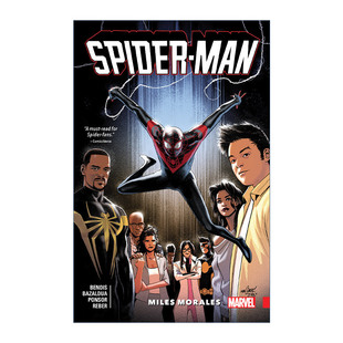 Miles 迈尔斯·莫拉莱斯 英文原版 Man Bendis 书籍 蜘蛛侠 Michael Morales Spider 漫威漫画 卷四 Vol.4 进口英语原版 Brian