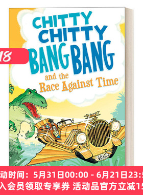 英文原版 Chitty Chitty Bang Bang and the Race Against Time 飞天万能车系列3 与时间赛跑 儿童小说英文版 进口英语原版书籍