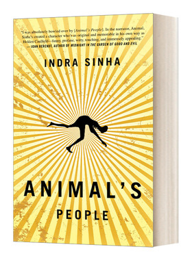 华研原版 英文原版 Animal's People 我曾经是人类 英文版 进口英语原版书籍