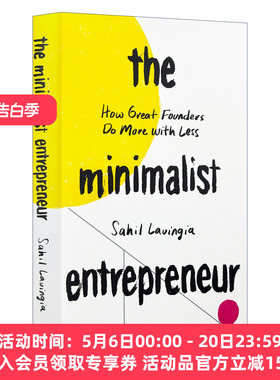英文原版 The Minimalist Entrepreneur 极简主义企业家 伟大的创始人如何用更少的钱做更多的事 管理 英文版 进口英语原版书籍