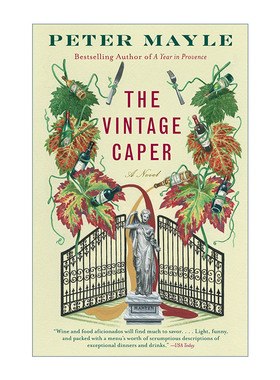 偷饮瓶中的星空  英文原版 The Vintage Caper Sam Levitt Capers 01 萨姆·列维特探案记系列1 永远的普罗旺斯作者Peter Mayle