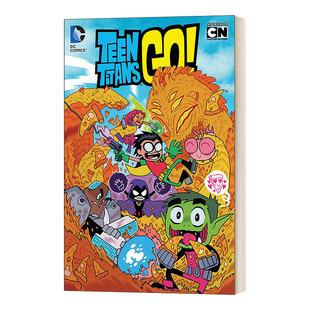 少年泰坦出击 Teen 英文原版 第1卷 进口英语原版 英文版 Titans 书籍 Vol. 派对 Party