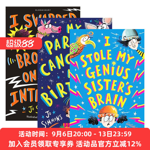 英文原版奇思妙想一家人