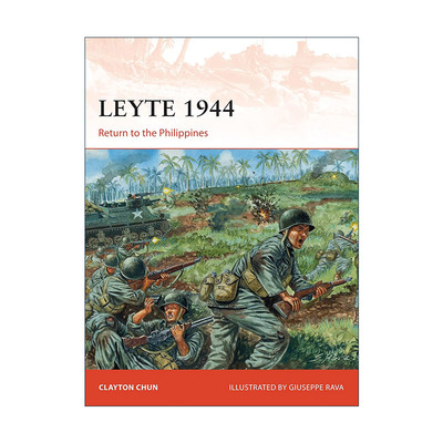 英文原版 Leyte 1944 二战莱特湾海战 战争历史系列 英文版 进口英语原版书籍