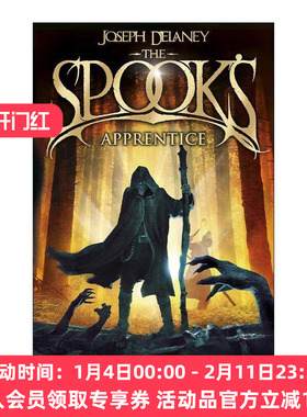 英文原版 The Spook's Apprentice沃德斯通编年史1 猎魔人的徒弟 Joseph Delaney畅销青少年奇幻冒险小说 英文版 进口英语原版书籍